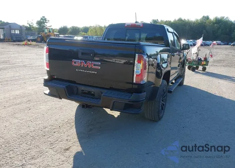 2022 GMC Canyon 4Wd Short Box Elevation from USA, damaged, VIN 1GTG6CEN7N1195745